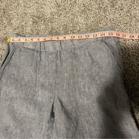 J. Jill, Pure Jill, Linen Roll Tab Pants - Picture 11 of 12